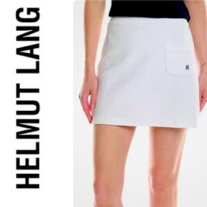 Helmut Lang Toweling terry skirt- size XL